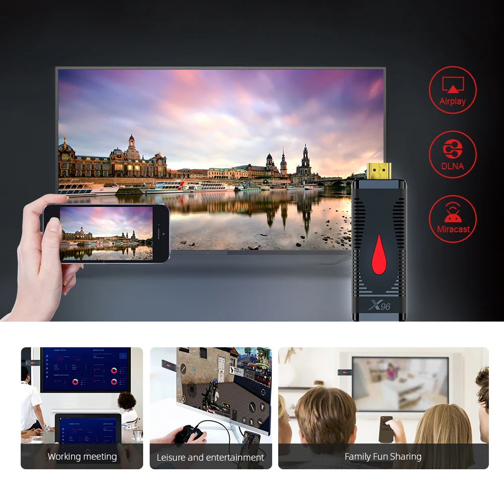 Хит продаж X96 s400 2 4G wifi медиаплеер Android 10 0 Гб ОЗУ 16 ПЗУ
