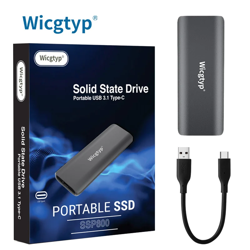 Wicgtyp Портативный внешний небольшой 120 ГБ 128 240 256 500 512 г 1 ТБ 2 t extem жесткий диск ssd с usb 3 0 type-c для ноутбука