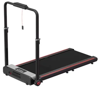 Electric Slim Gym Exercise Machine Portable Walking Pad Foldable Fitness Treadmill With Console Display