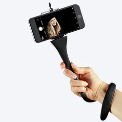 Hot selling Portable Anti Shake Mini Stabilize Car Bicycle Smartphone Holder Stand Flexible Selfie Stick