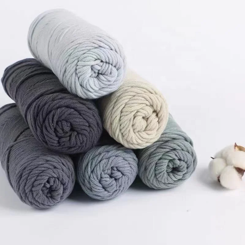 High Quality Fancy 8ply Soft 100% Acrylic Blended Crochet Knitting Yarn Using for Sweaters
