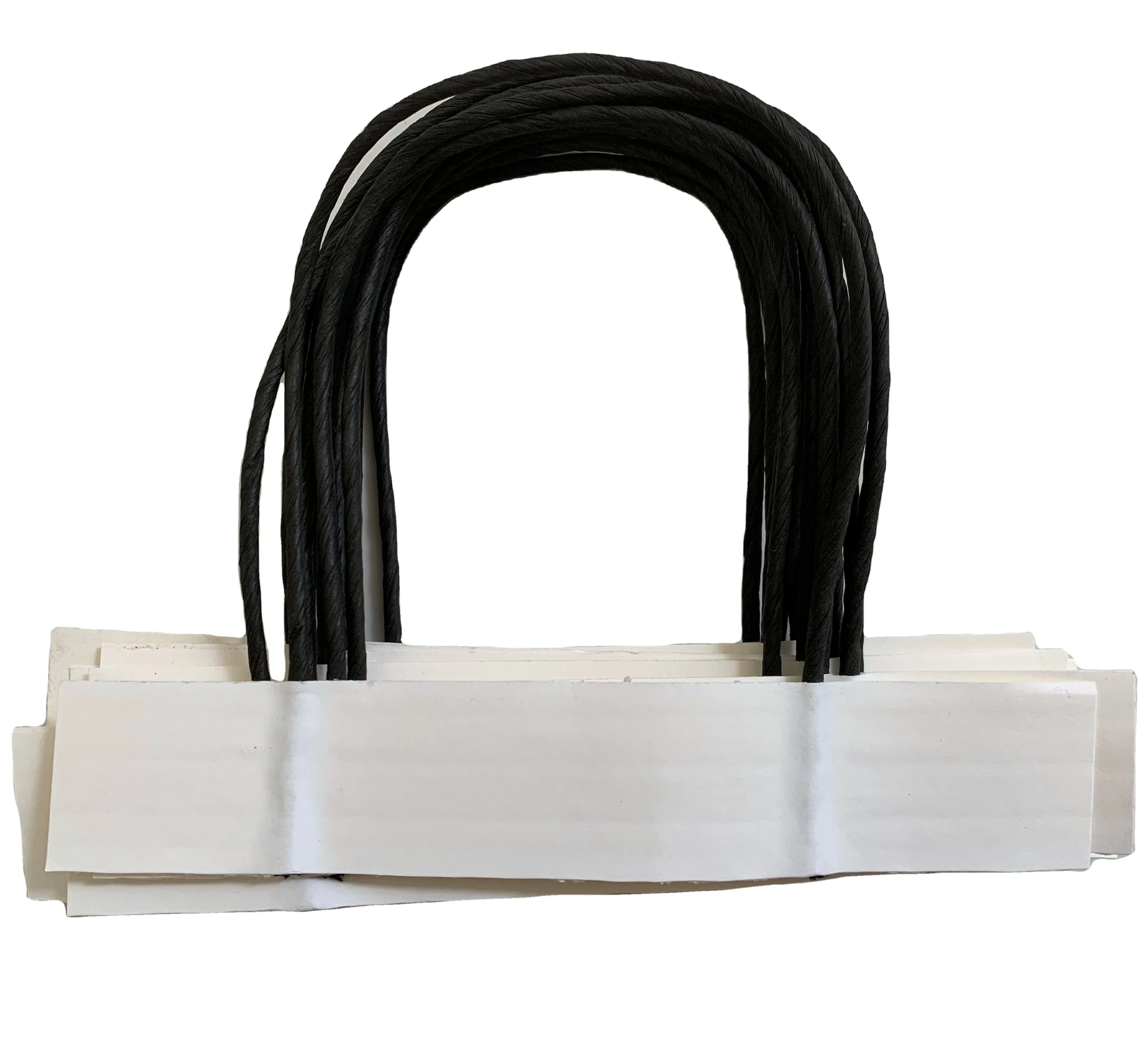 Скрученные бумажные ручки для пакетов