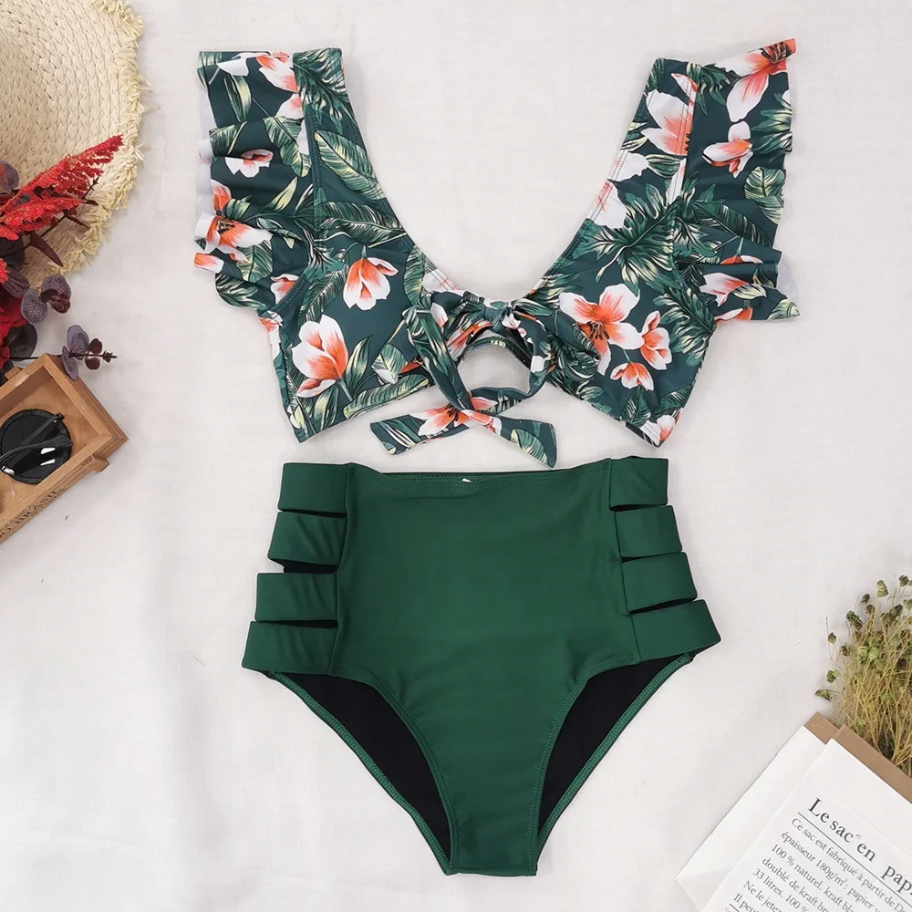 Женский купальник комплект пляжной одежды бикини-стринги бикини купальник-стринги купальный костюм из двух