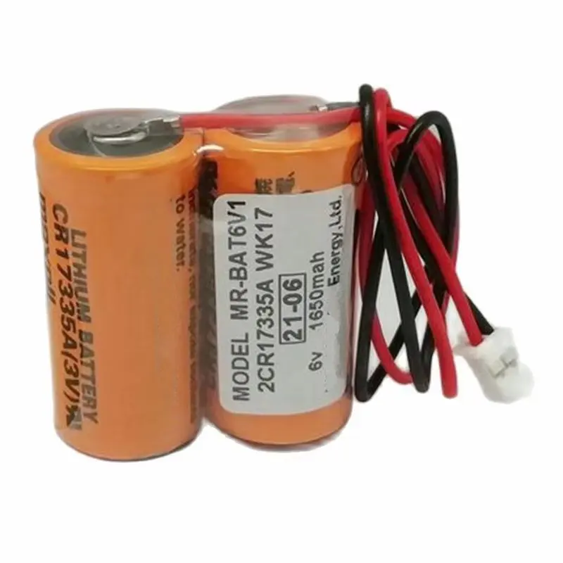 MR-BAT6V1 6V M80 J4 Запчасти для сервопривода 2CR17335A WK17 системный аксессуар литий-ионного аккумулятора