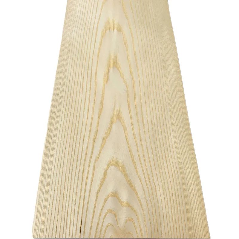 Hot sale natural solid wood veneer corrosion resistance American Ash wood veneer for Interior wall panel furniture decoration