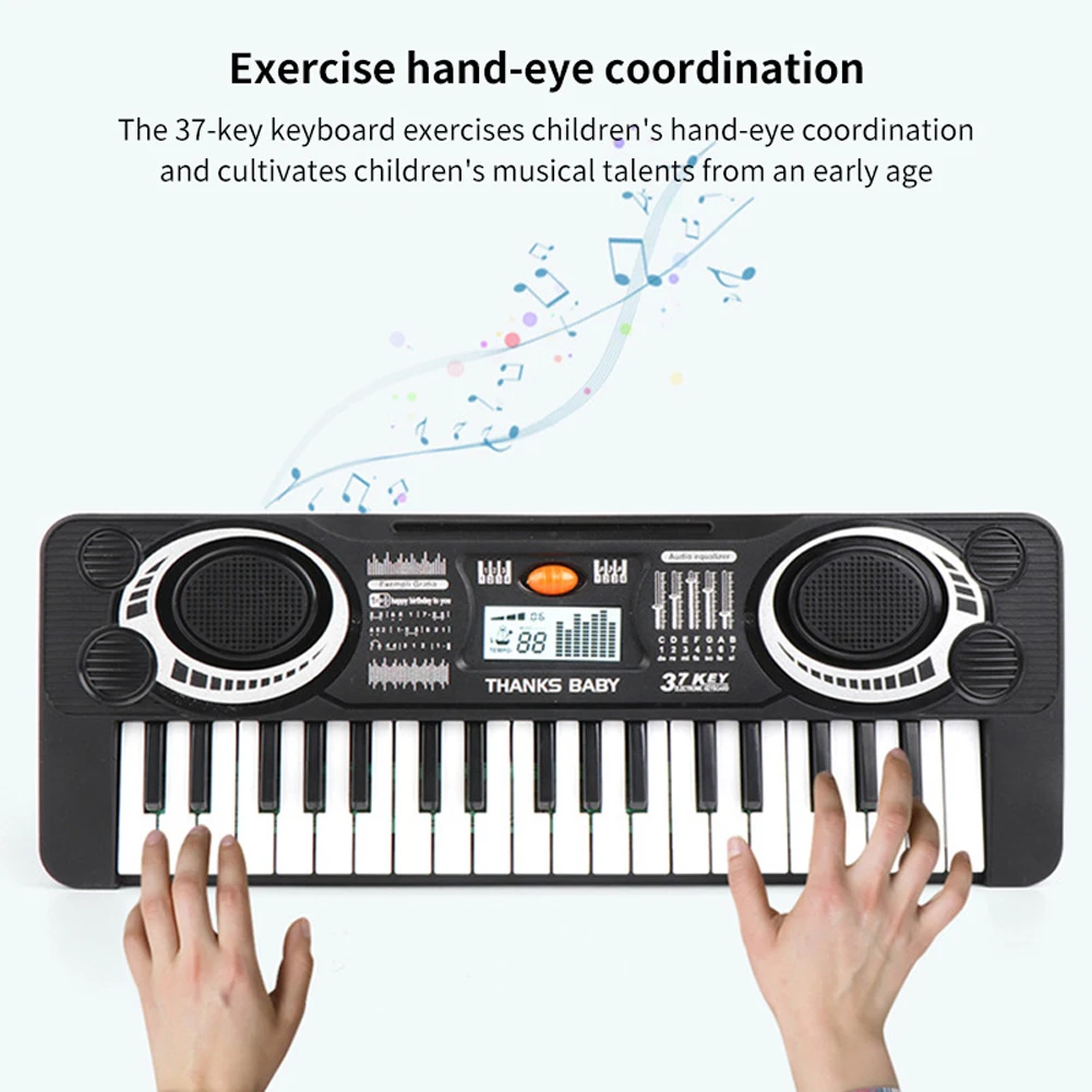 Digital Electronic Organ Keyboard Pianos Musical Instruments Electric Piano Kids Gift 61 Keys Piano