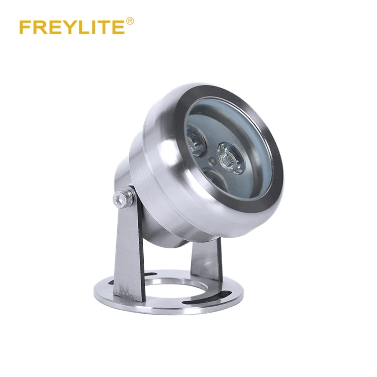 FREYLITE High Brightness Long Life App Remote Control Ip65 Outdoor Waterproof Rgb 3w LED Underwater Light