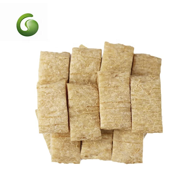 Customizable soy protein content & shape Grefood TVP vegetarian meat food additives by Non-GMO soybeans Textured Soy Protein