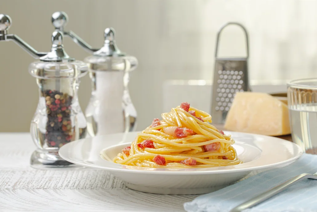 Fratelli Beretta нарезанные кубиками свиные мясы Pancetta Dolce сухая свиная грудинка идеально подходит для пасты и салатов