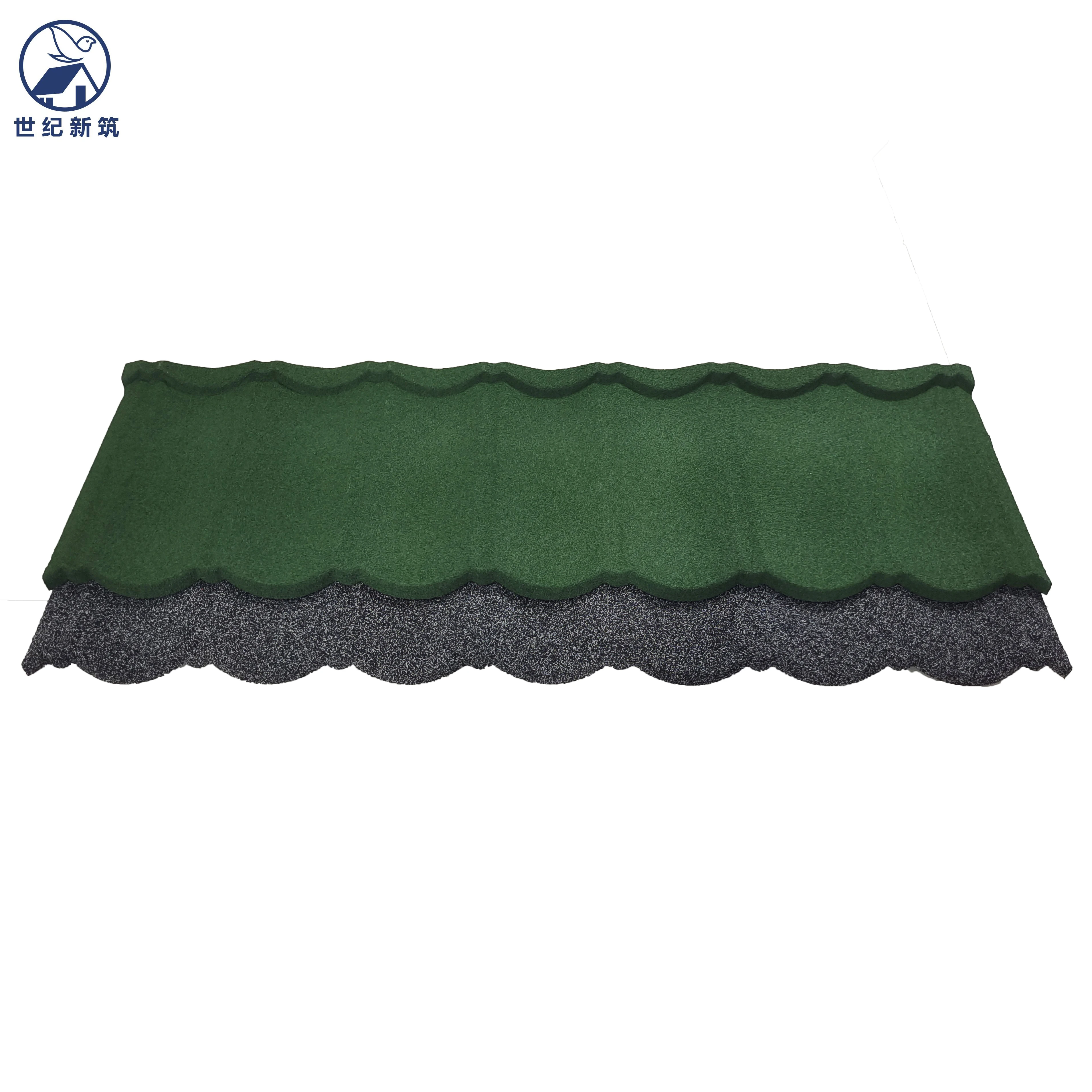 0.3mm Thick Fiber Cement Roofing Sheet Artificial Synthetic Thatch Installed With Roofing Accessories