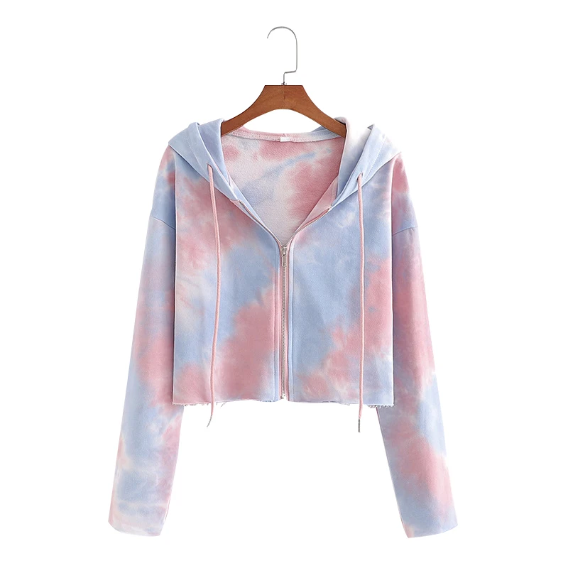 Fashion Design Hip Hop 100% Cotton Hoodie Custom Long Sleeve Women Pullover Crop Top Hoodies jogging tracksuit sweatshirts