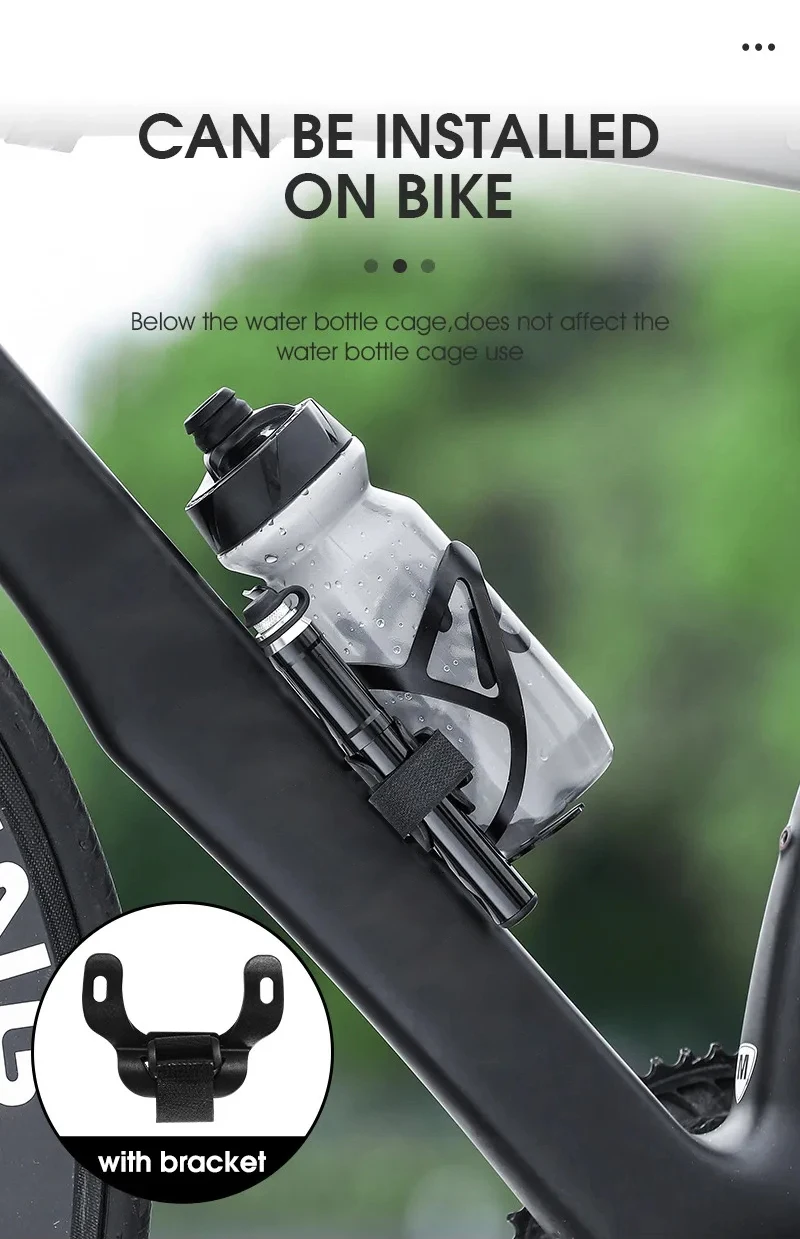 bike tire inflator 130psi aluminium hand bicycle pump Bicycle Pump Mini Portable