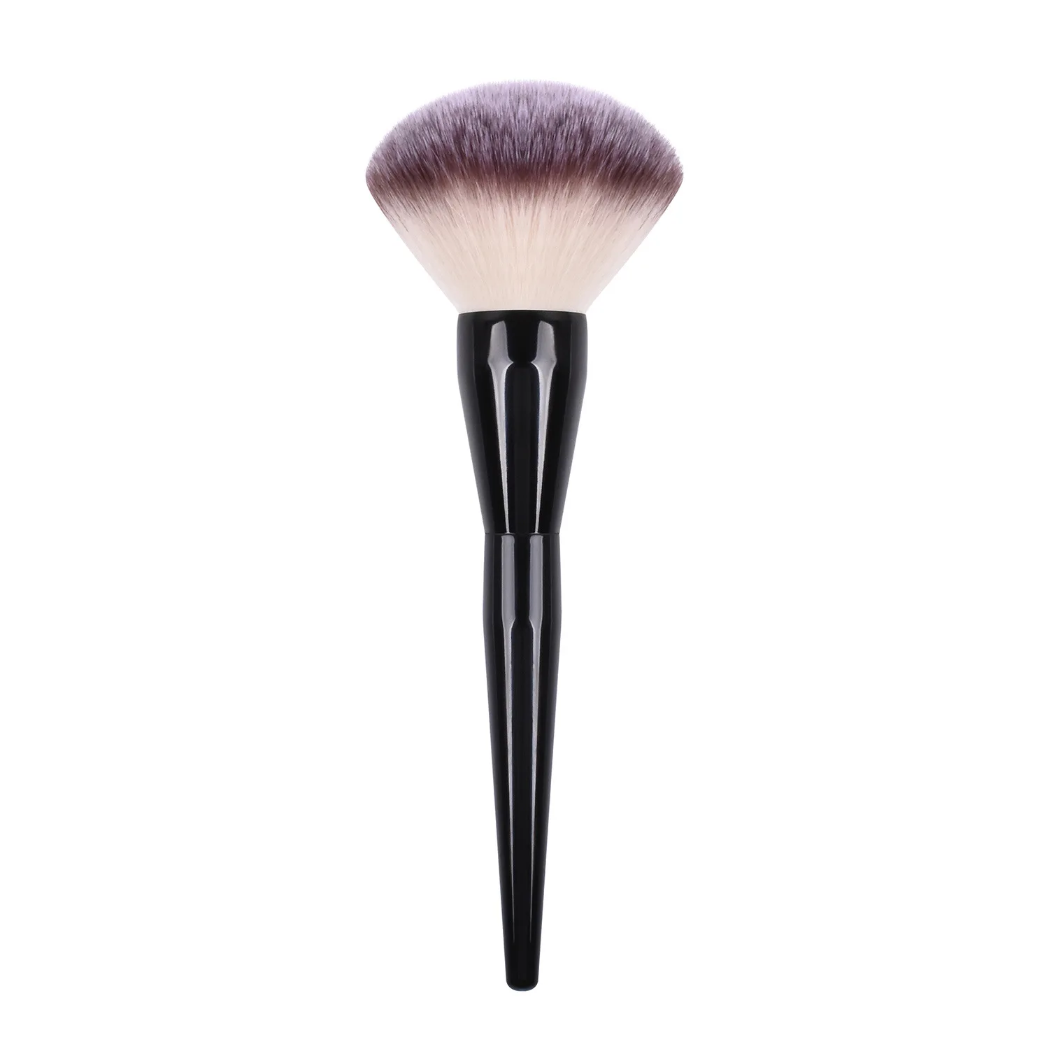Luxury Super Big Crystal Large Powder Brush For Makeup Black Handle Makeup Brush Powder Brush Accept Private Label
