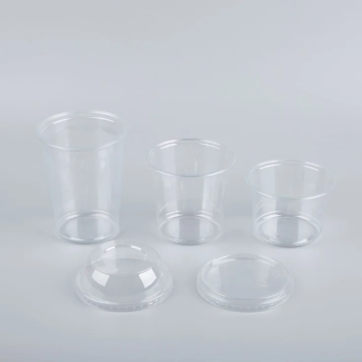 Takeout Plastic Salad Containers Disposable RPET/PET Food Box Transparent Blister Fruit Salad Packaging