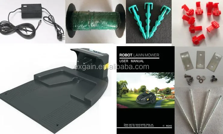Smart Auto Sickle Bar Mowers for Sale with High Mowing Efficiency, robot lawn mower with auto recharge