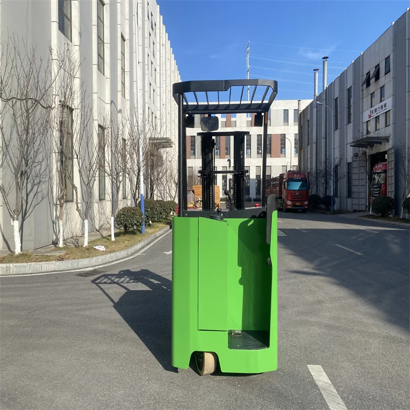 3 Wheel Counterbalance Stacker 2T Electric Stacker Forklift 6m 3 Wheel Electric Forklift