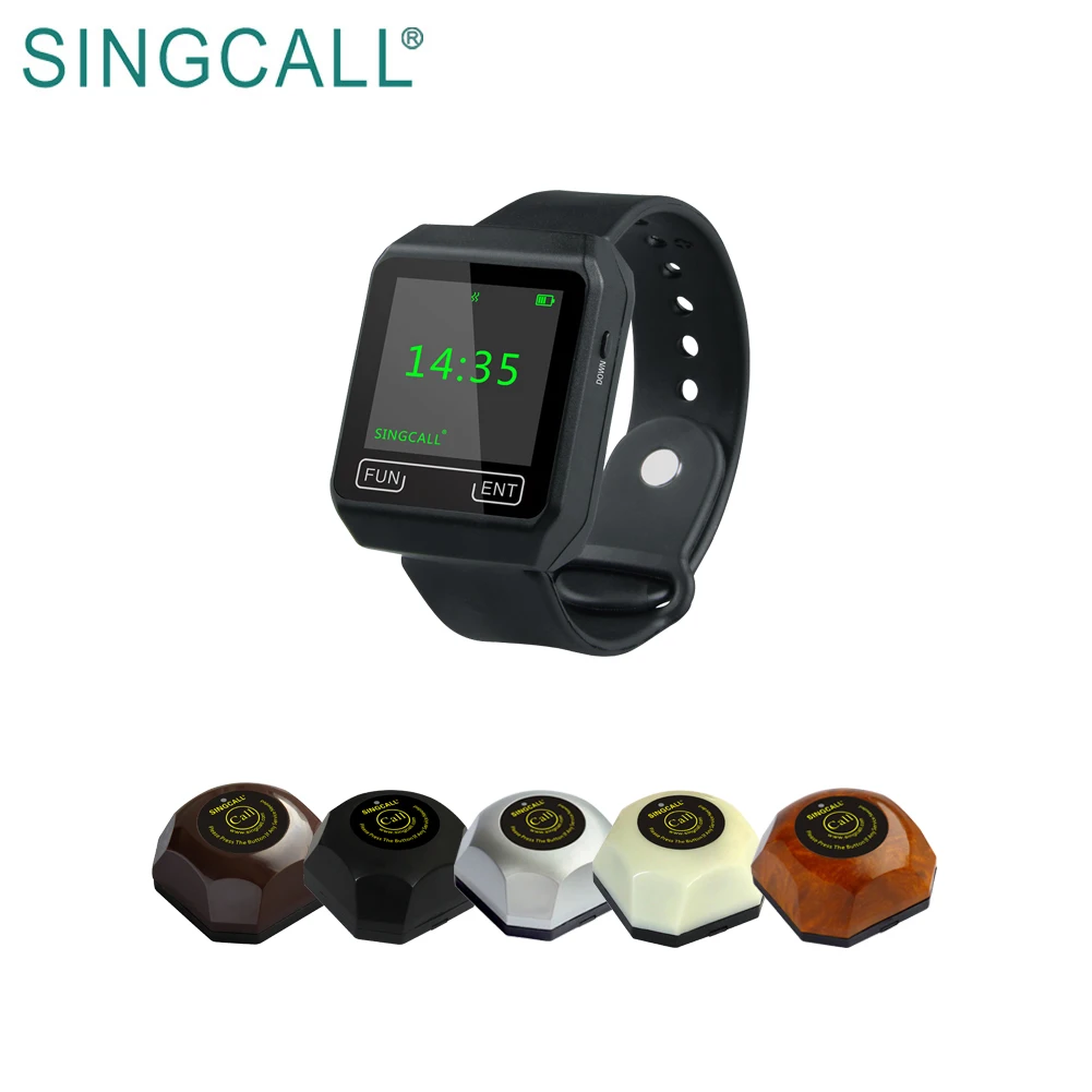  Беспроводная система звонков в ресторане SINGCALL беспроводная