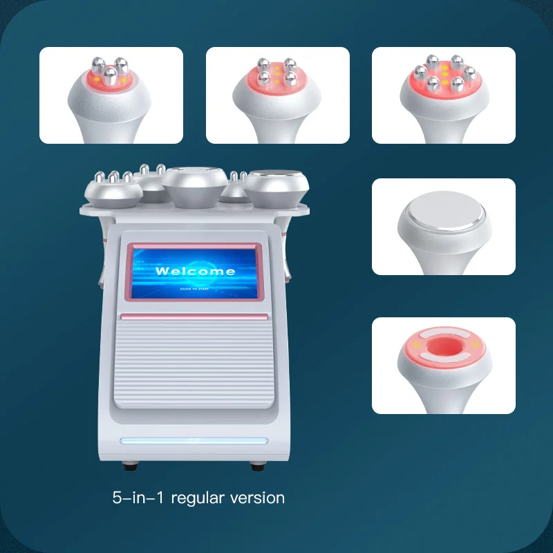 New Arrivals Professional 6 Inch Screen System 80K Reduce Fat Burner Weight Loss Device Photon 9 in 1 Body Slimming Machine