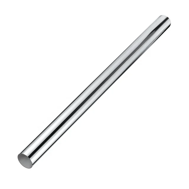 3 Meter  25mm  Round Wardrobe Tube with Bubble bag packing iron chrome pipe