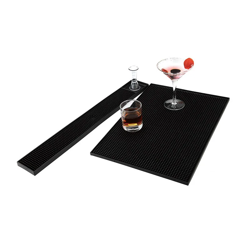 Premium Bar Mat 10mm Thick Durable and Stylish Service Bar Mat for Spills Coffee Bars Restaurants Counter Top Dish Drying Mat