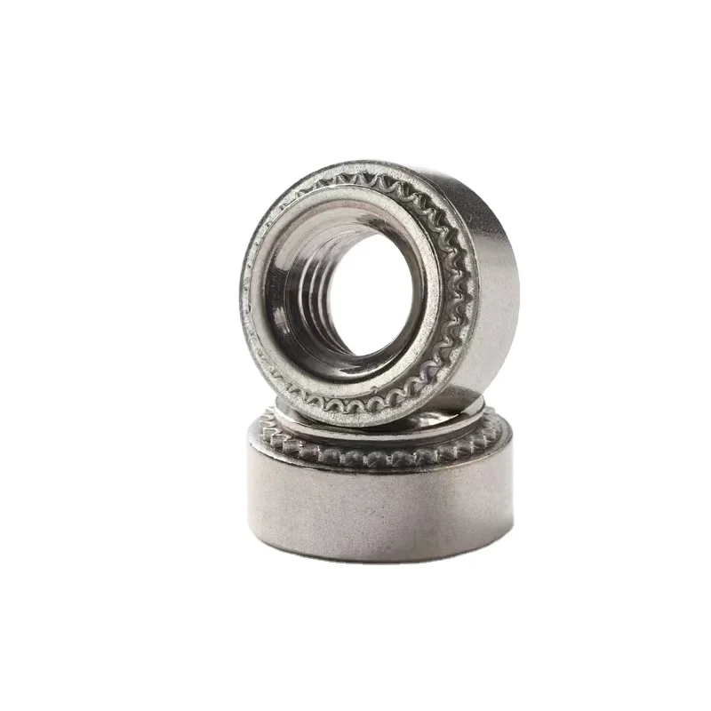 Stainless Steel 304 Round Body Cls M2 M3 M4 M5 M6 M8 M10 Self Clinching Nuts For Sheet Matel