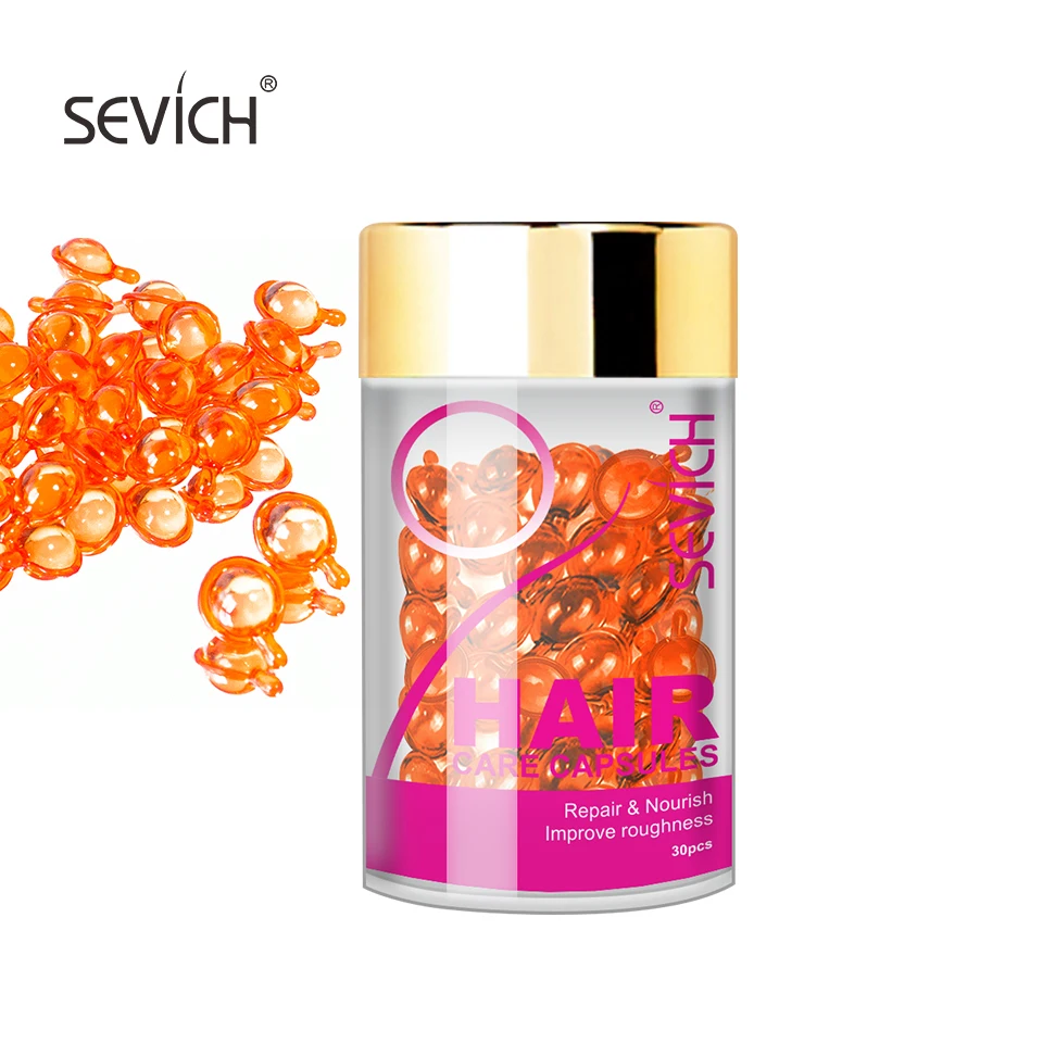 OEM Best vitamins E for hair regrowth Private label hair serum capsule Moisturizing Hair Care