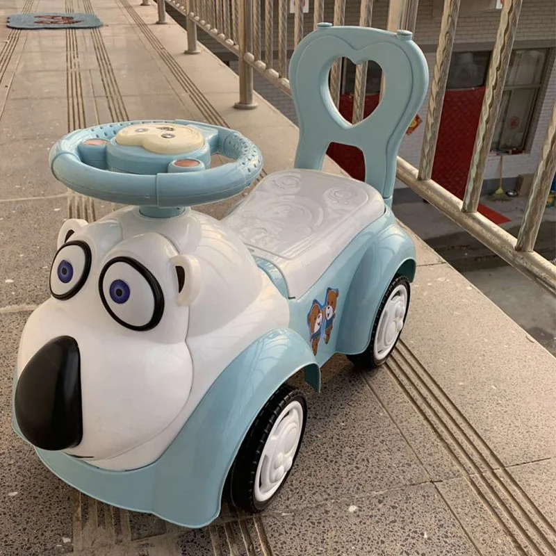 2019 wholesale popular colorful cheap baby twist car swing car for children