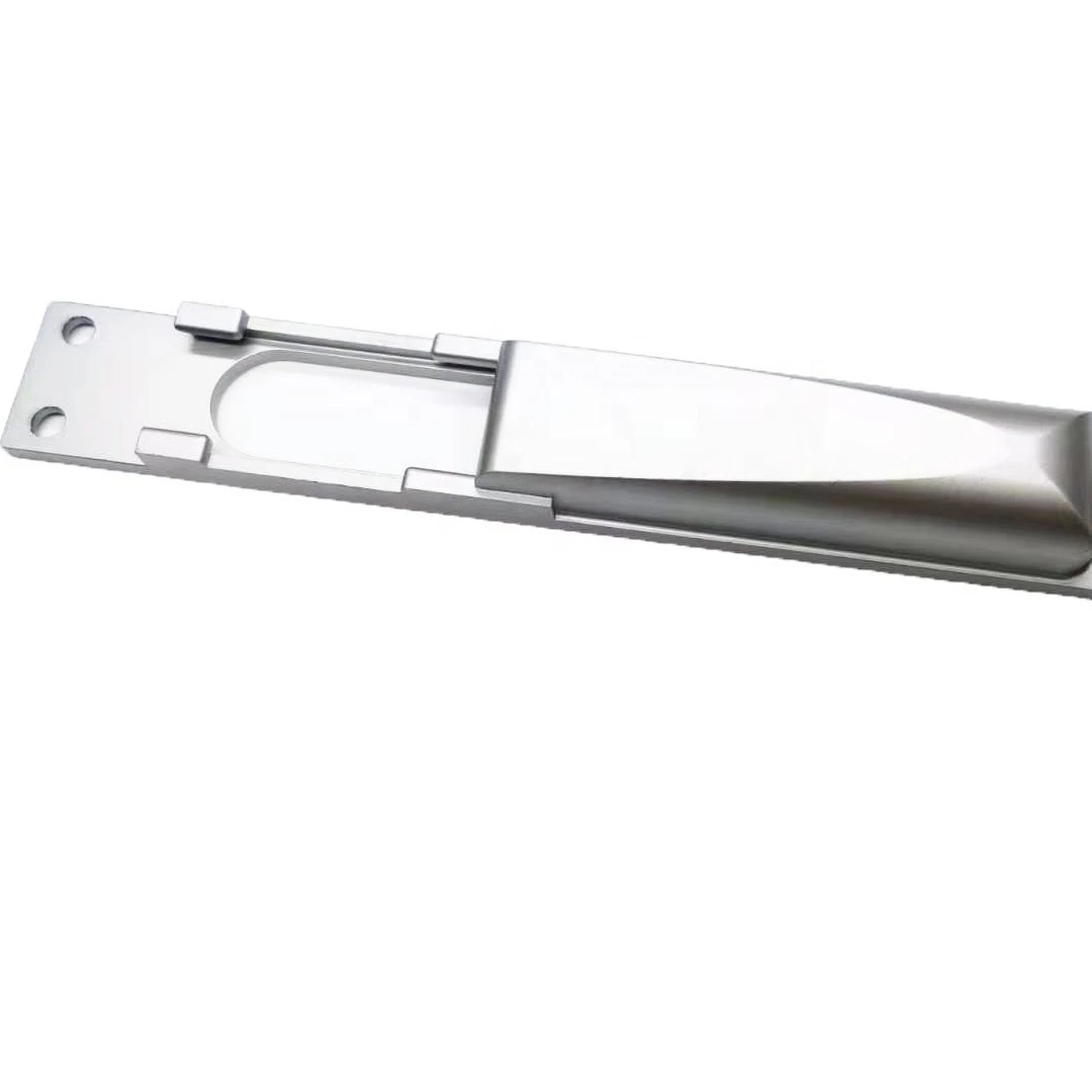 Zinc alloy die casting  precision machining door lock panel with good quality manufacturer of die casting products