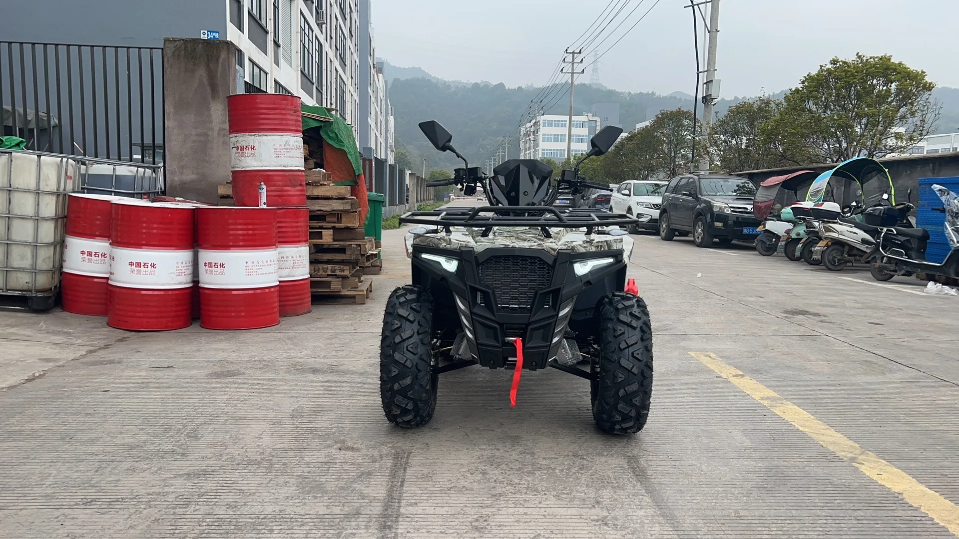 ATV 300cc Cheap Quad Bike 4 Stroke Four Wheelers Adult Moto Outdoor Atv 300cc Hot Selling 2x4 Water Cooling Shaft