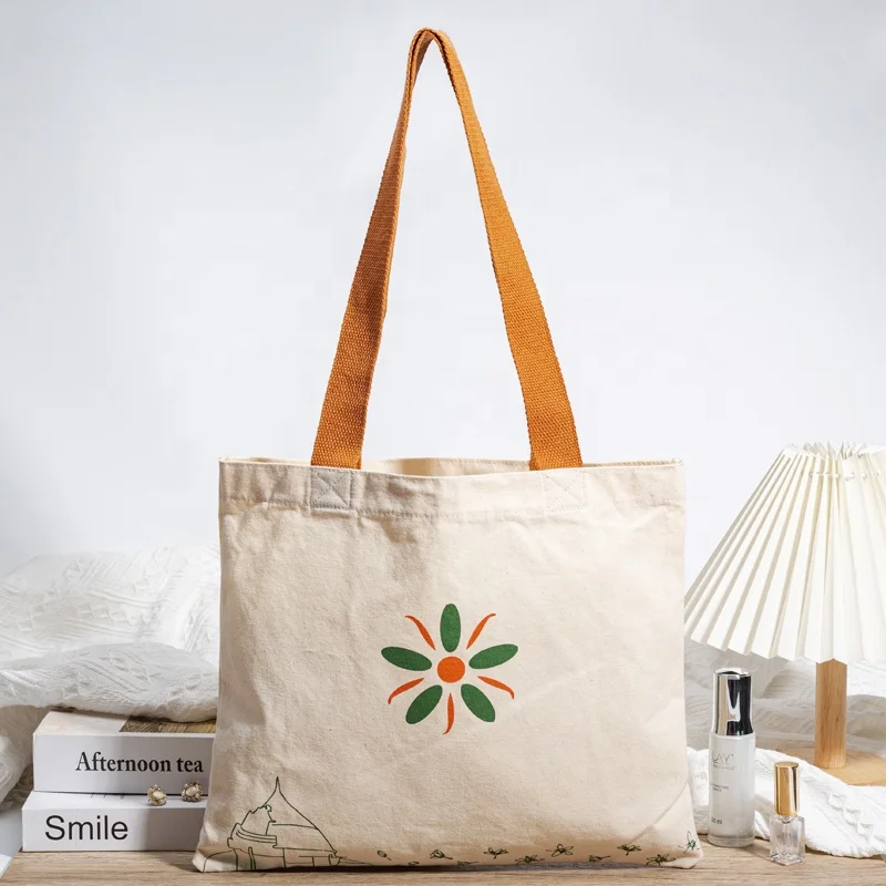 Custom Printed Personalised Canvas Tote Shoulder Bag Cotton Linen Business Event Wholesale Bulk Buy Shopping Bags Letter Photo