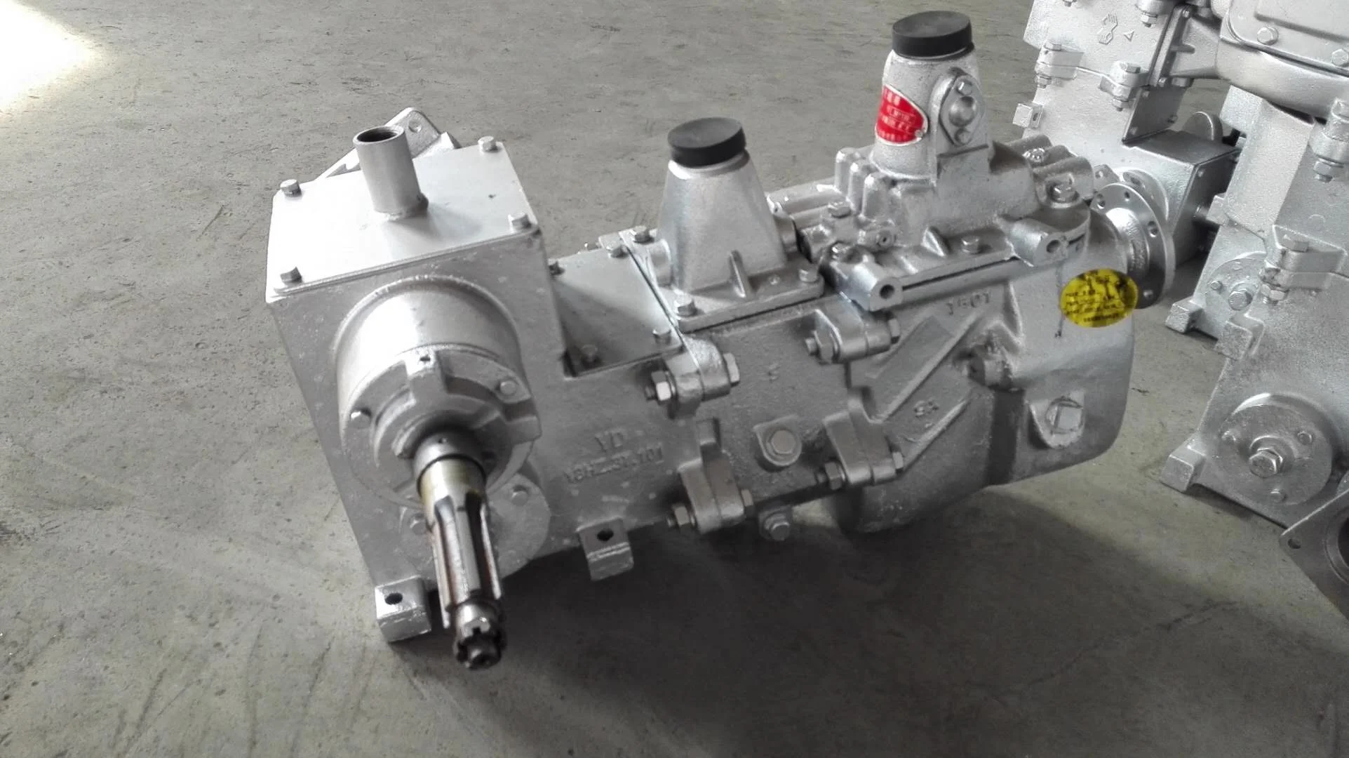 8F+2R Agricultural Tractor Manual Transmission Gearbox with Belt Clutch Assy for Single Cylinder Diesel Engine
