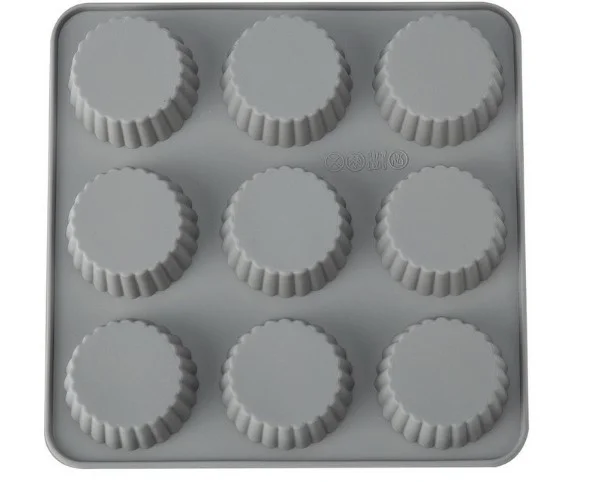 
Food Grade Standard Chocolate Peanut Butter Cups Moulds Silicone Cake Mold 