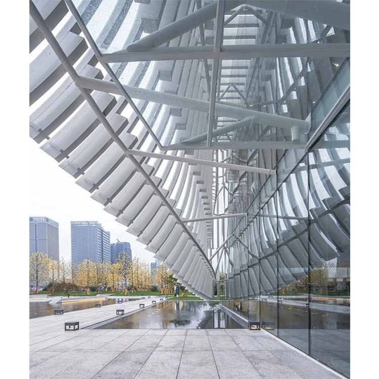 Customize aluminum facade special tube