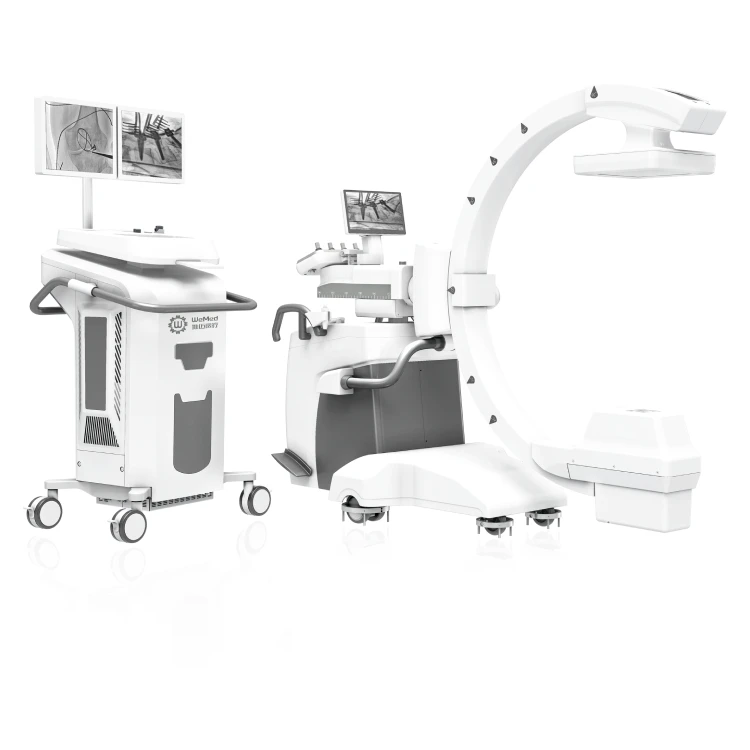 Dual-focus mobile fluoroscopy c arm x ray medical machines