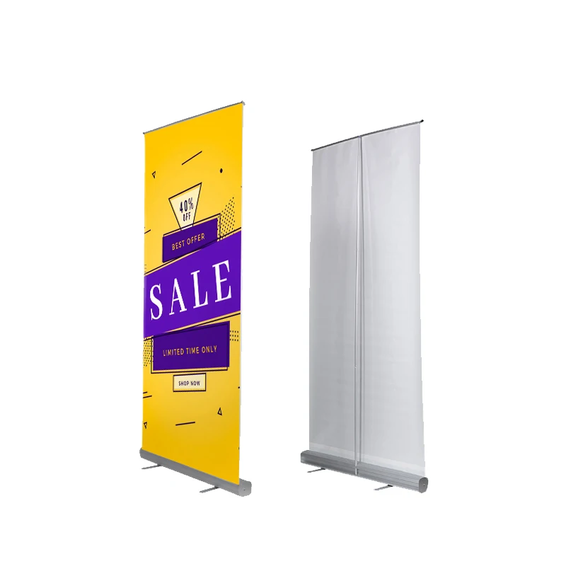 Wholesale Cheap Price Aluminum Single Side Stand Roll Up Banner Stand