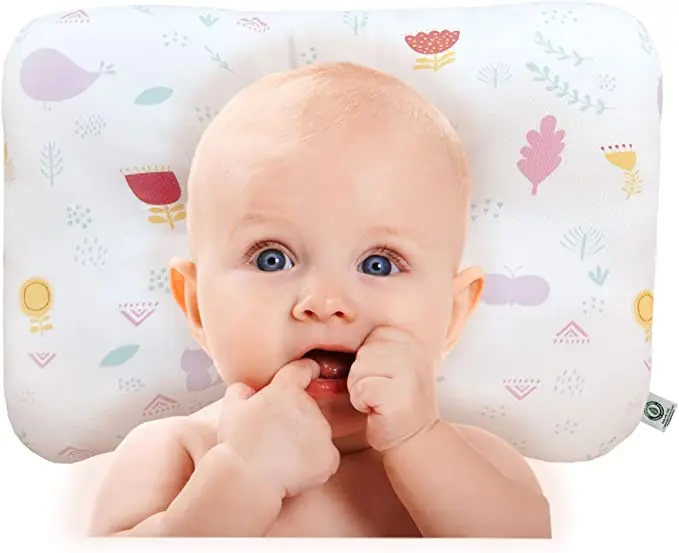 wholesale factory price infant memory foam baby pillow for flat head