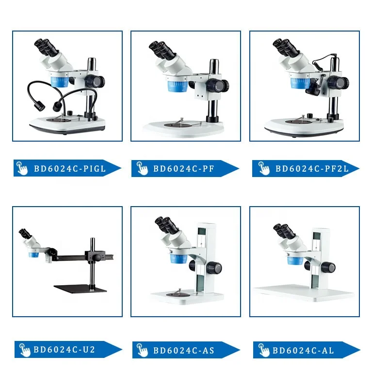 BD6024C-PS Binocular Jewelry & Gemology Upgrade Stereo Microscope