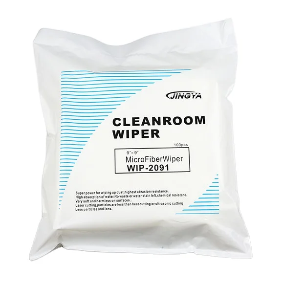 
Lint Free Industrial Reusable Glass Car Nonwoven Kitchen Cleaning Cloth Microfiber 
