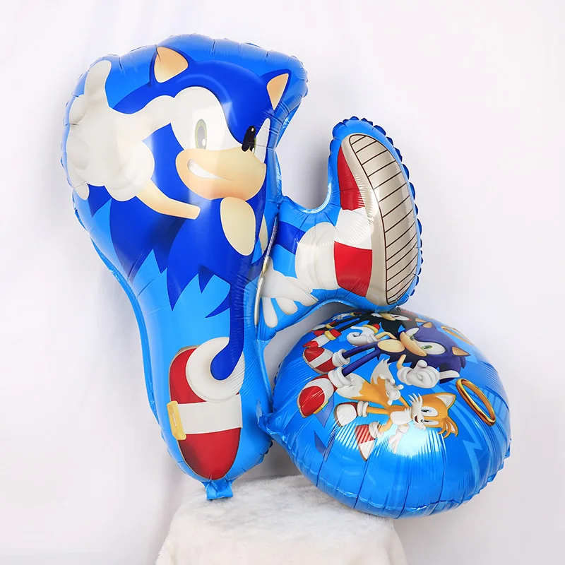 Звуковые Мультяшные воздушные шары для мальчиков, играющих в игру, тема baby shower, украшение для вечеринки в честь Дня Рождения, воздушные шары, товары, игрушка globos