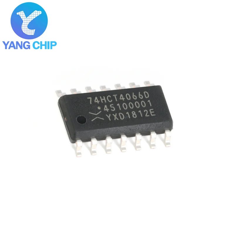 74HCT4066D 118 SOIC-14 four-way SPST analog switch chip