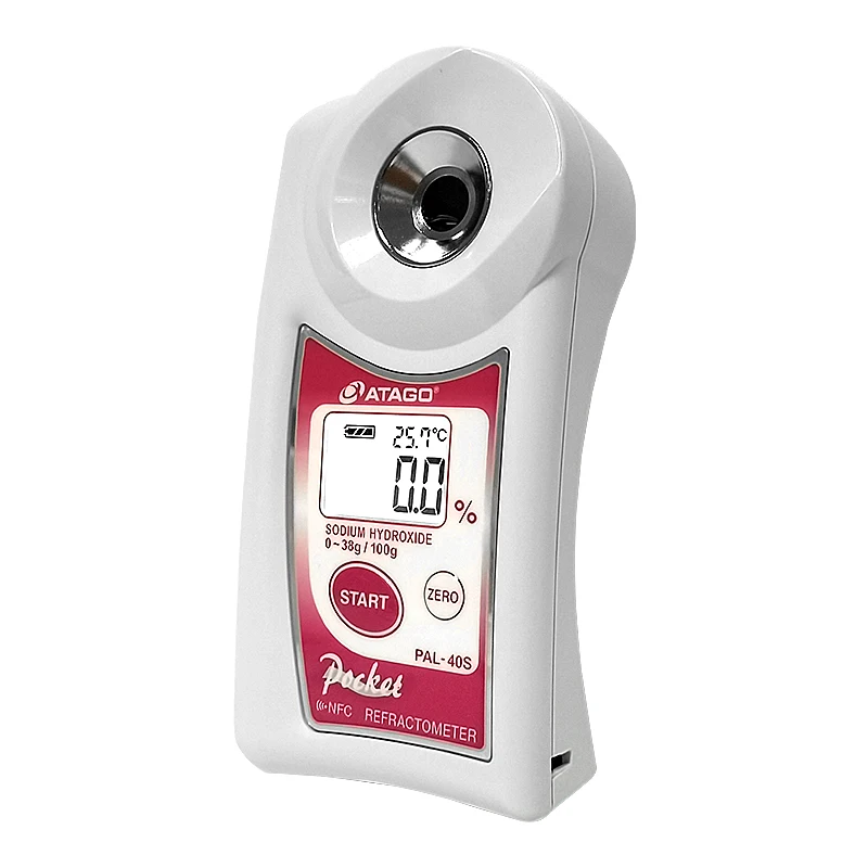 ATAGO PAL-40S sodium hydroxide concentration meter NAOH caustic soda concentration meter Century egg detector