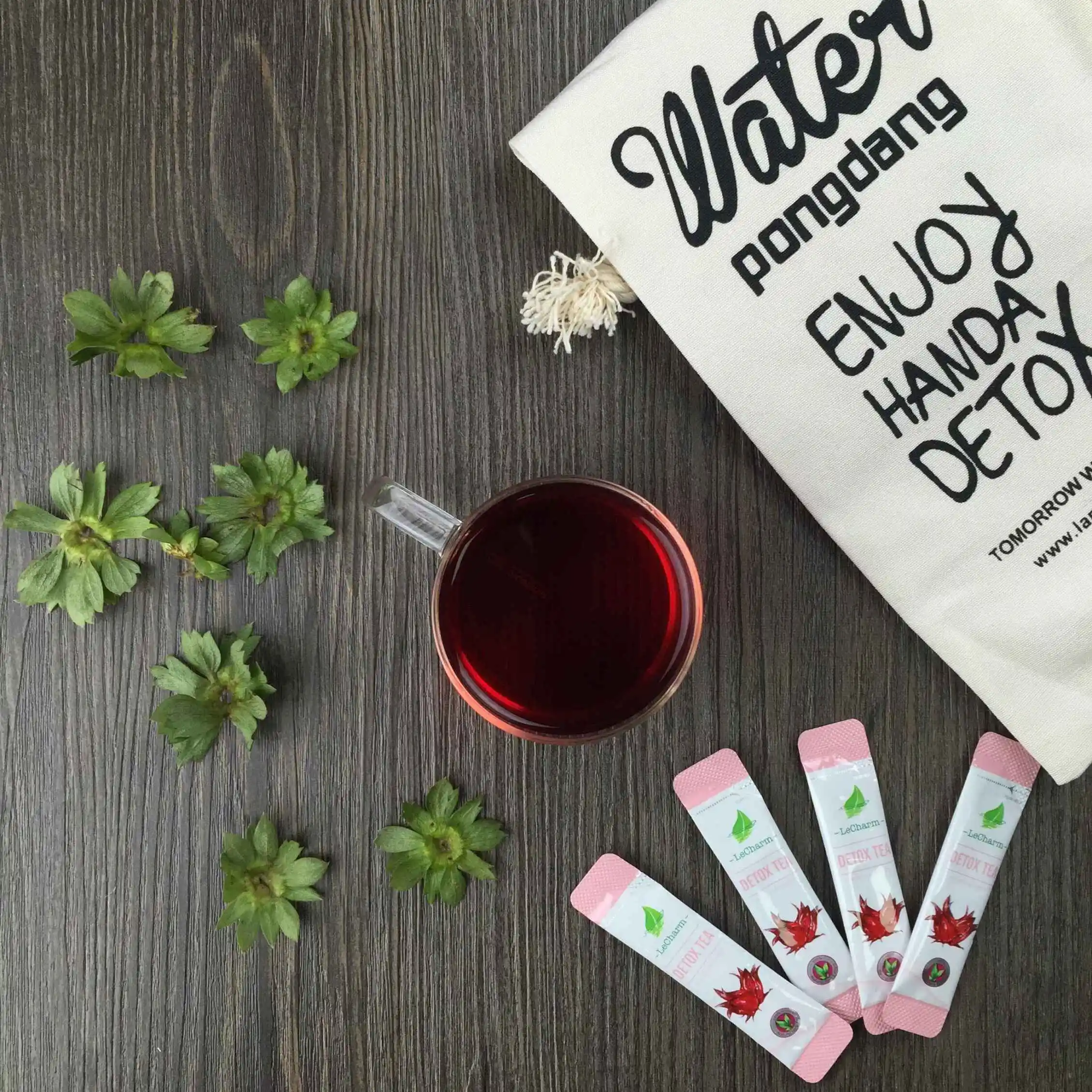 Травяная добавка, новые продукты, Премиум экстракт гонатума кингианума, черный чай