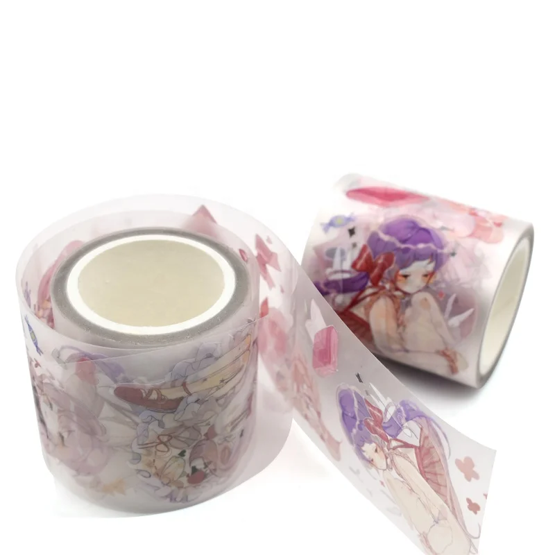 Vintage Clear Matt Tape Adhesive Great Size Water Activated Beautiful Clear Tape