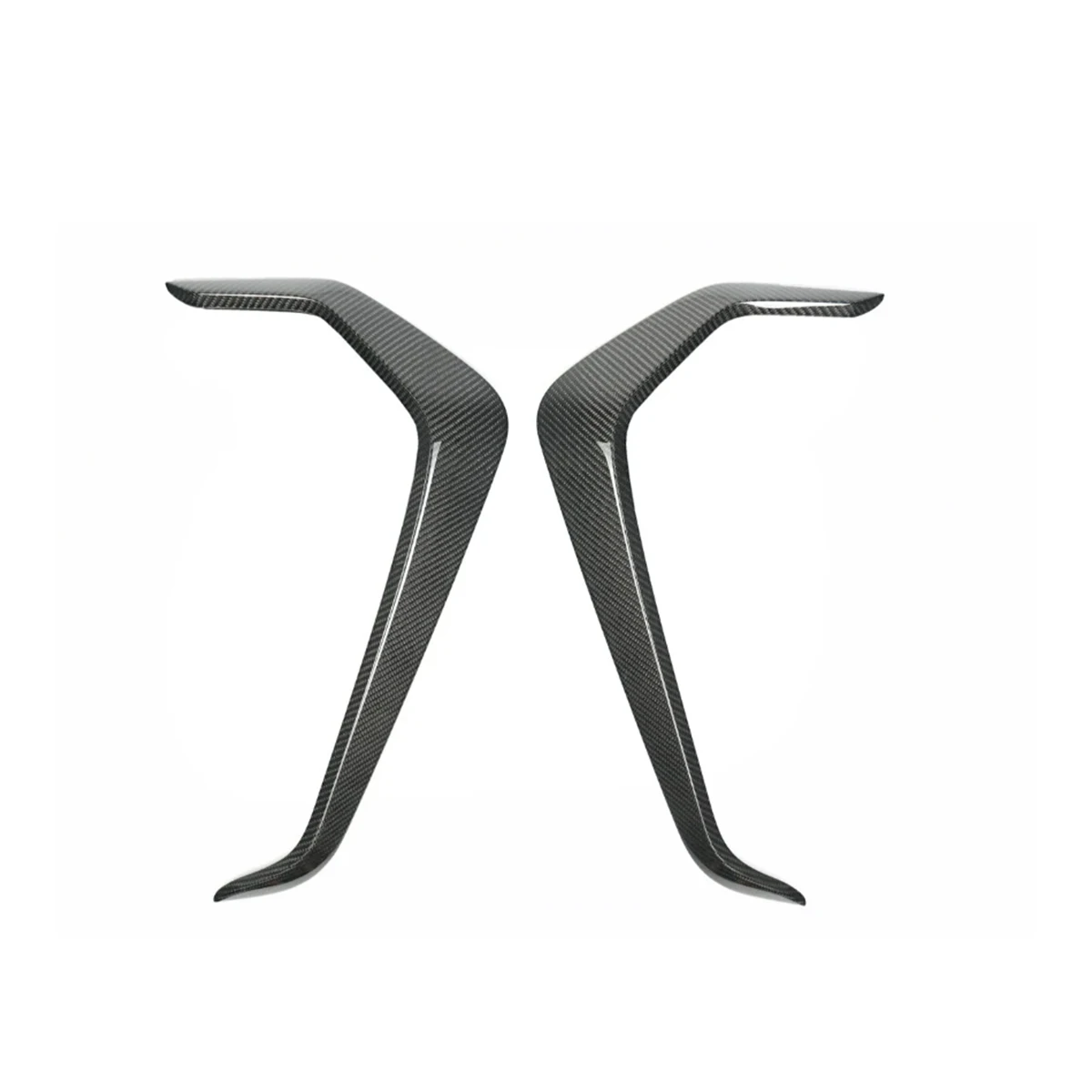 Dry Carbon Fiber for M3 G80 2021+ CFA Style Side Fender Trims (for add to MP side fender vent)