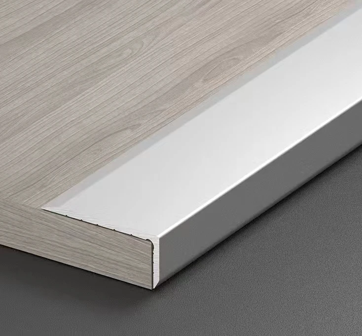 Wholesale L-shaped edging strip Wood floor closing strip Corner edge finishing line Tile closing strip Decoration