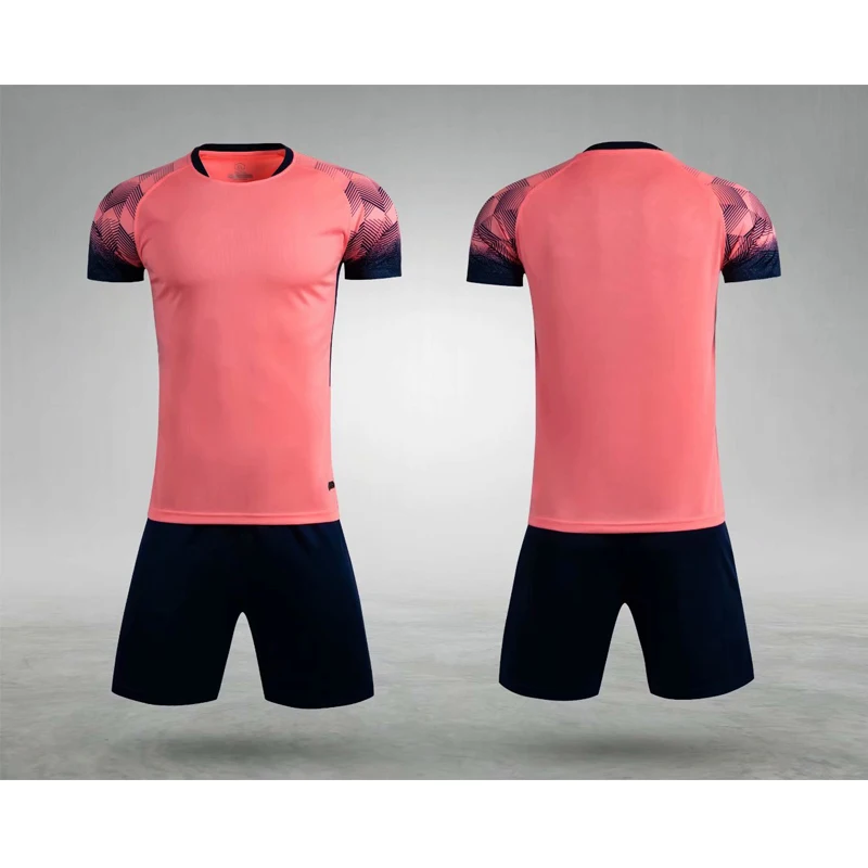 
Online Thai Quality Sublimated Printed Sports Jersey Soccer Training Blank Short Sets Men 