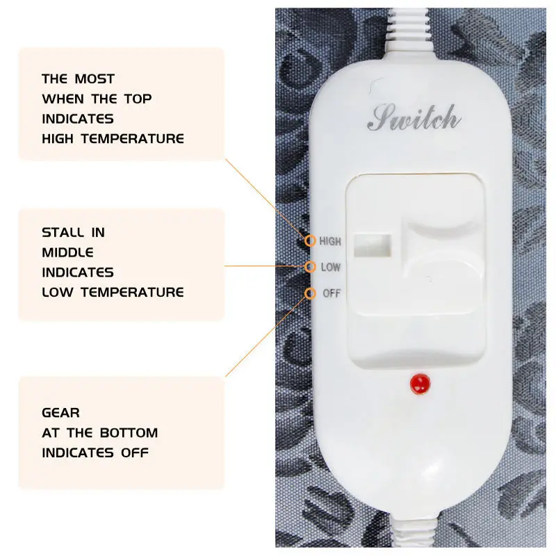 wholesale Pet Heating Pad Electric Heating Pad for Dogs and Cats Indoor Warming Mat Heated Pet Bed