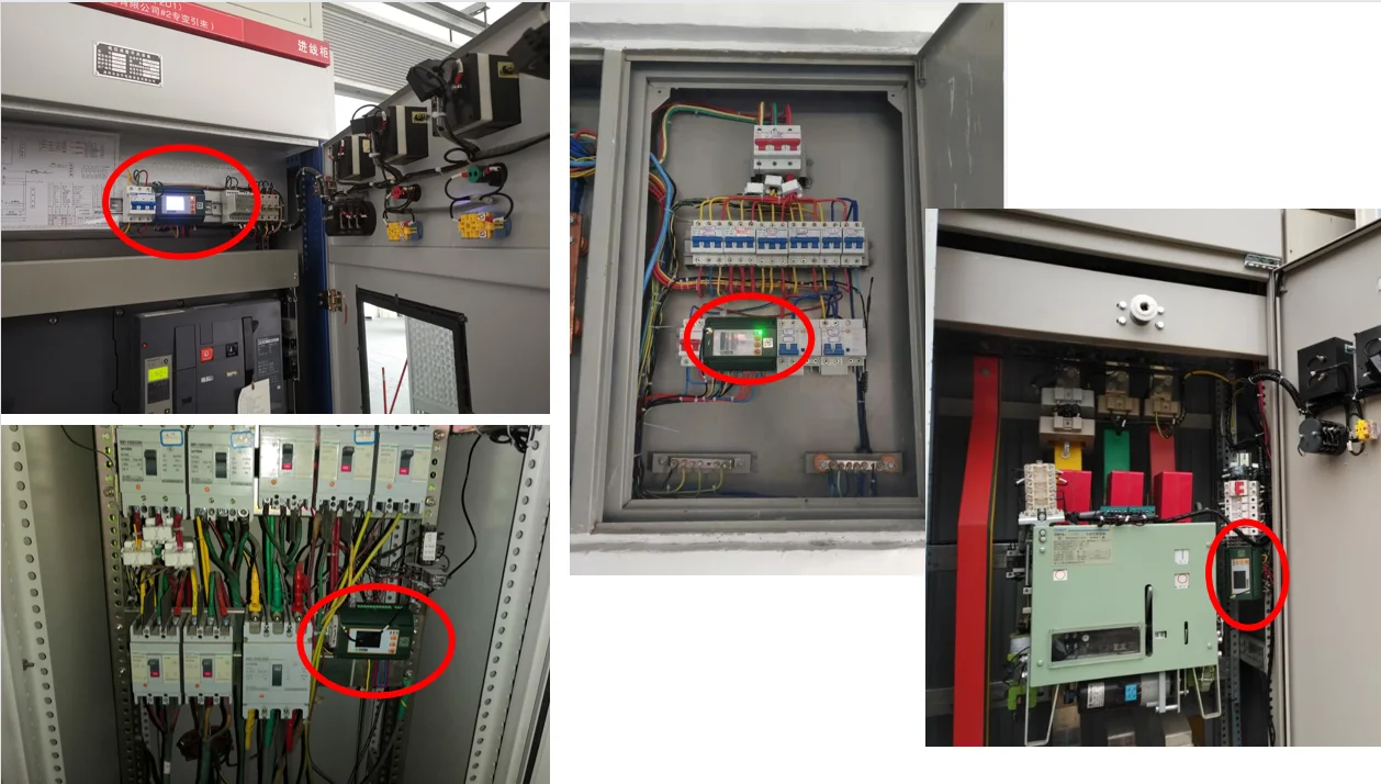 Heyuan IOT Din Rail Power Smart Digital Wattmeter CE Smart Three Phase RS485 Energy Meter Active Power Level 1 Digital Only 0.5