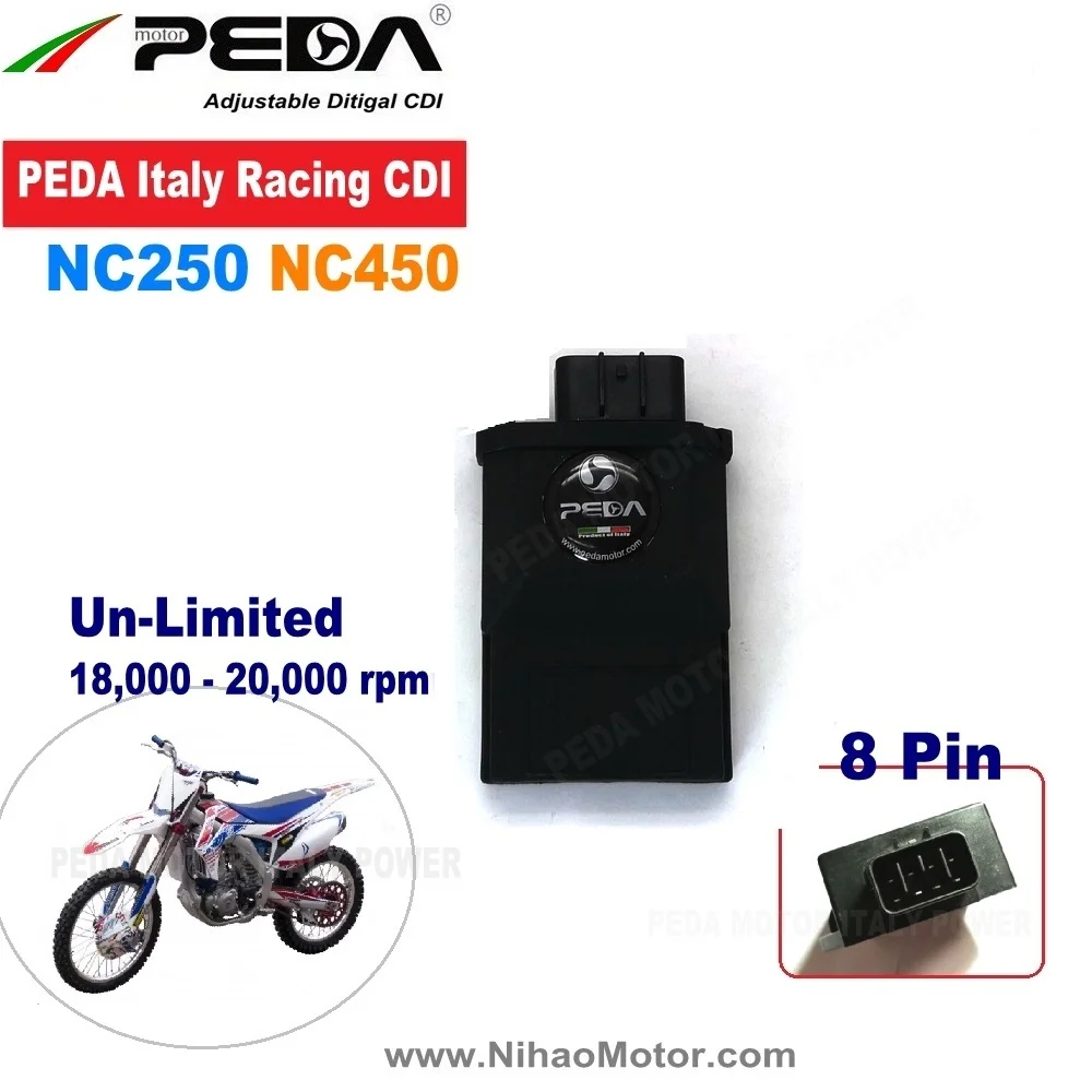 
 Мотогонки CDI 8Pin NC250 NC450 Zongshen RX3 RX4 DC 20000 ОБ/мин неограниченное зажигание мотозапчасти Motoland Kayo ESB  