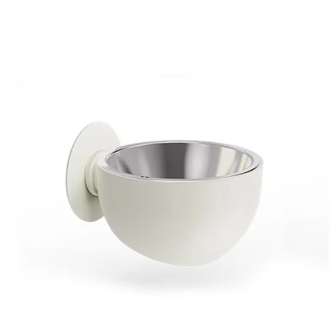 New stainless steel cat and dog drinking and feeding bowl anti slip anti tipping neck protection hanging adjustable